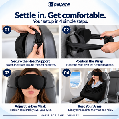 Zelway™- First Class 3-in-1 Travel Sleep Set