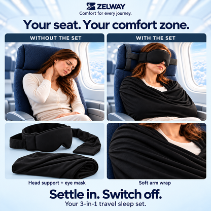Zelway™- First Class 3-in-1 Travel Sleep Set