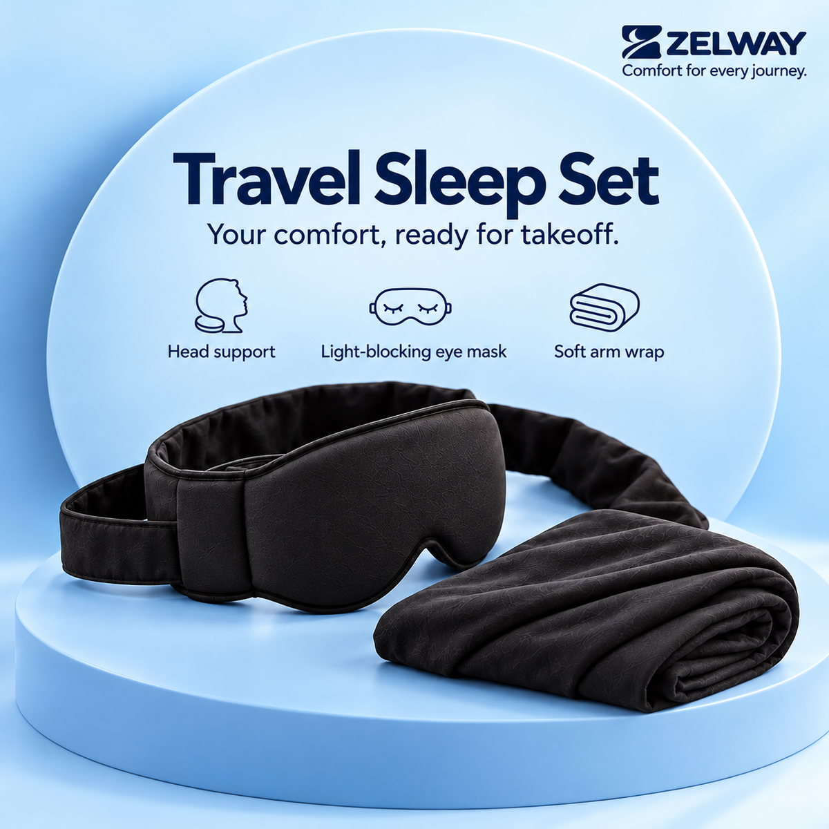 Zelway™- First Class 3-in-1 Travel Sleep Set
