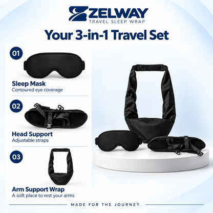 Zelway™- First Class 3-in-1 Travel Sleep Set